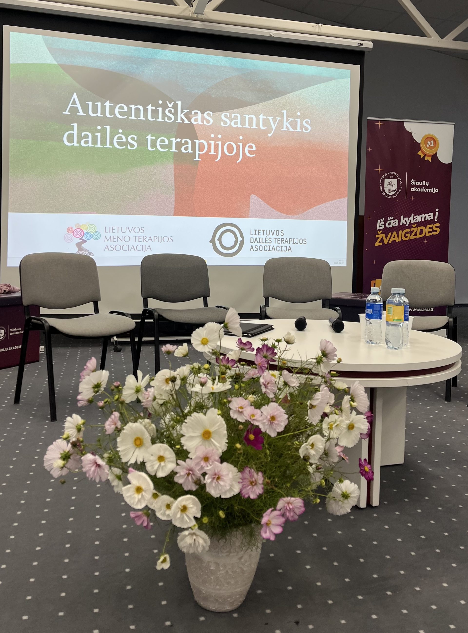 Dalyvavome diskusijoje „Autentiškas santykis dailės terapijoje”