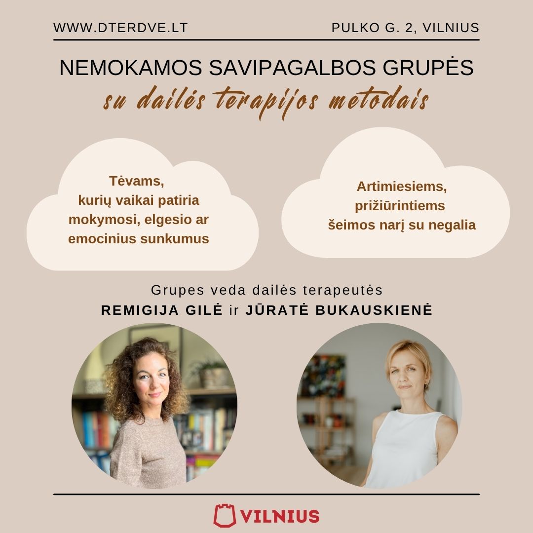 Nemokamos savipagalbos grupės